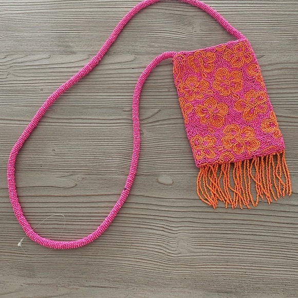 Beaded Crossbody Phone Sling NWOT - Picture 3 of 5